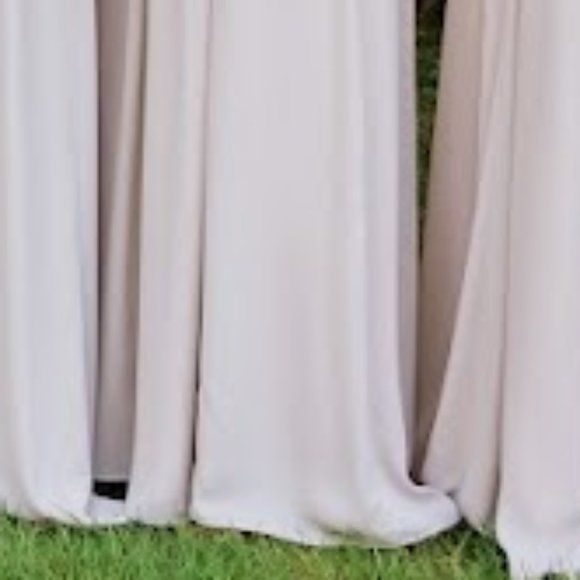 June Maxi Dress in Show Me The Ring Crisp - hemmed for 5'4" in 3" heels - Picture 3 of 8